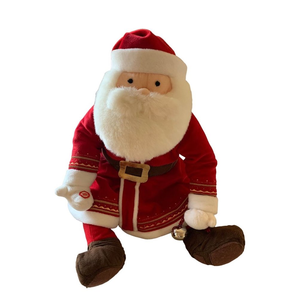 Hallmark Talking Polar Express Plush Santa, vintage